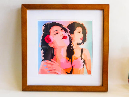 Selena Rainbow Print