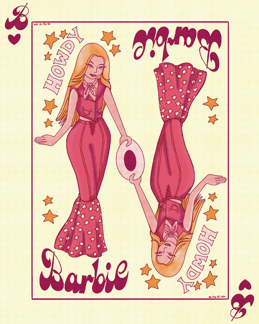 Barbie Card