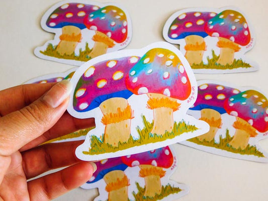 Colorful Mushrooms