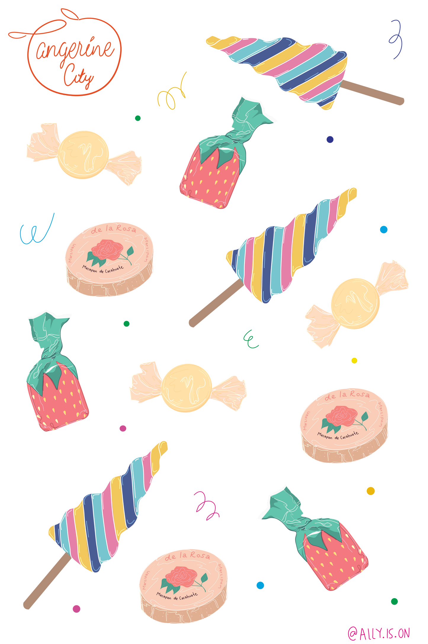 Dulces Sticker Sheet