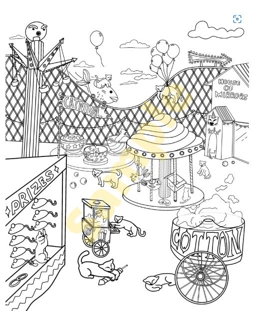 Cat - Coloring Pages