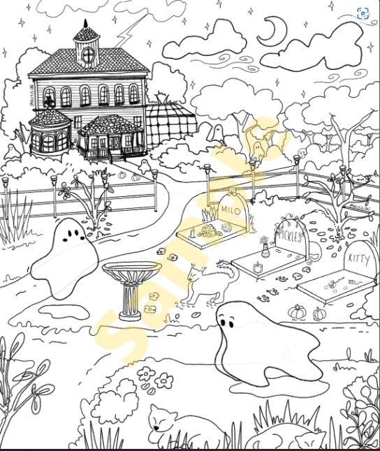 Cat - Coloring Pages