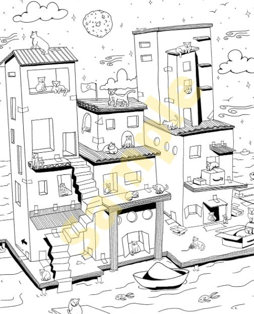 Cat - Coloring Pages
